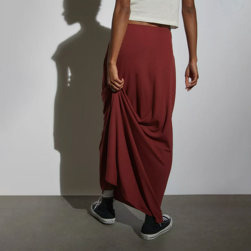 Women Casual Spring Summer Long Skirts Solid Color Fashion Straight Skirts Elegant Loose Y2k Outfits For Female Streetwear