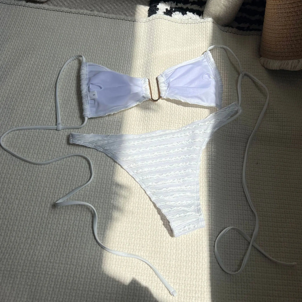 2026 New Sexy Bikinis Swimsuits Women's Swimwear Push Up Female Beach Swim Wear Bathing Suits Brazilian Bikini Set Pool Bather