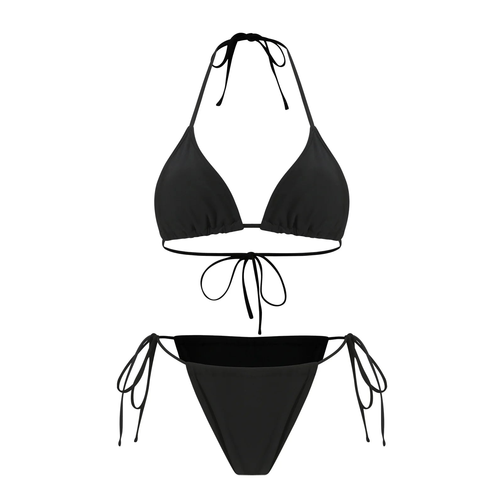 Sexy Hole Out Mesh Long Sleeve Dress 3 Piece Bikini Set 2026 Women Black Push Up Bra Thong Swimsuit Beach Bathing Suit Swimwear