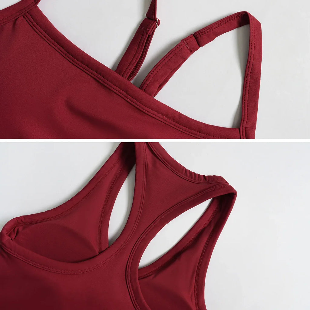 Yoga Clothes Set 2PCS Gym Crop Top Women Outfits Sports Bra High Waist Legging Fitness Suit Running Workout Tracksuit Sportswear