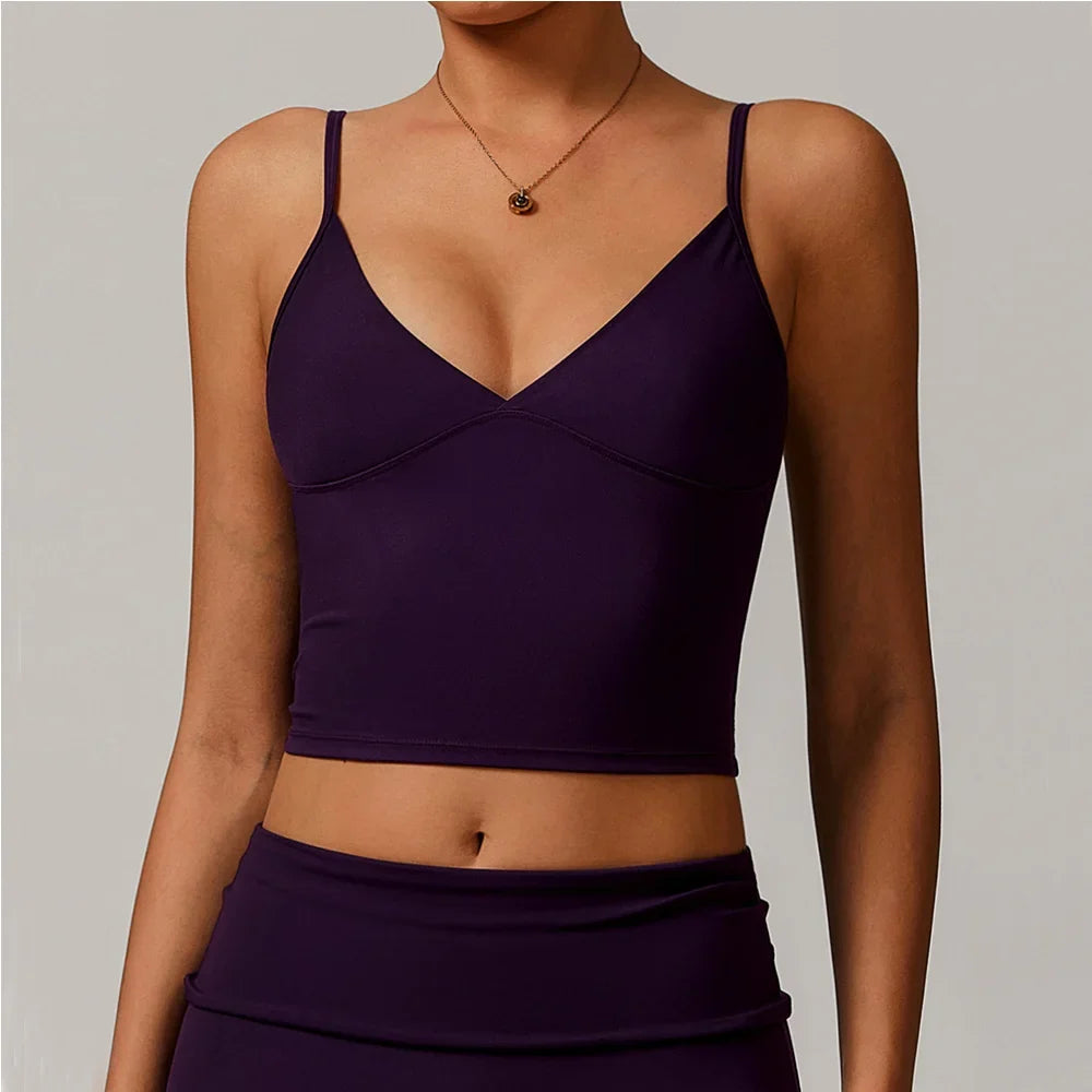 Women Sports Underwear Yoga Top Vest High Shockproof Quick-drying Yoga Gym Bra Push Up Running Fitness Bras Ladies Sportswear