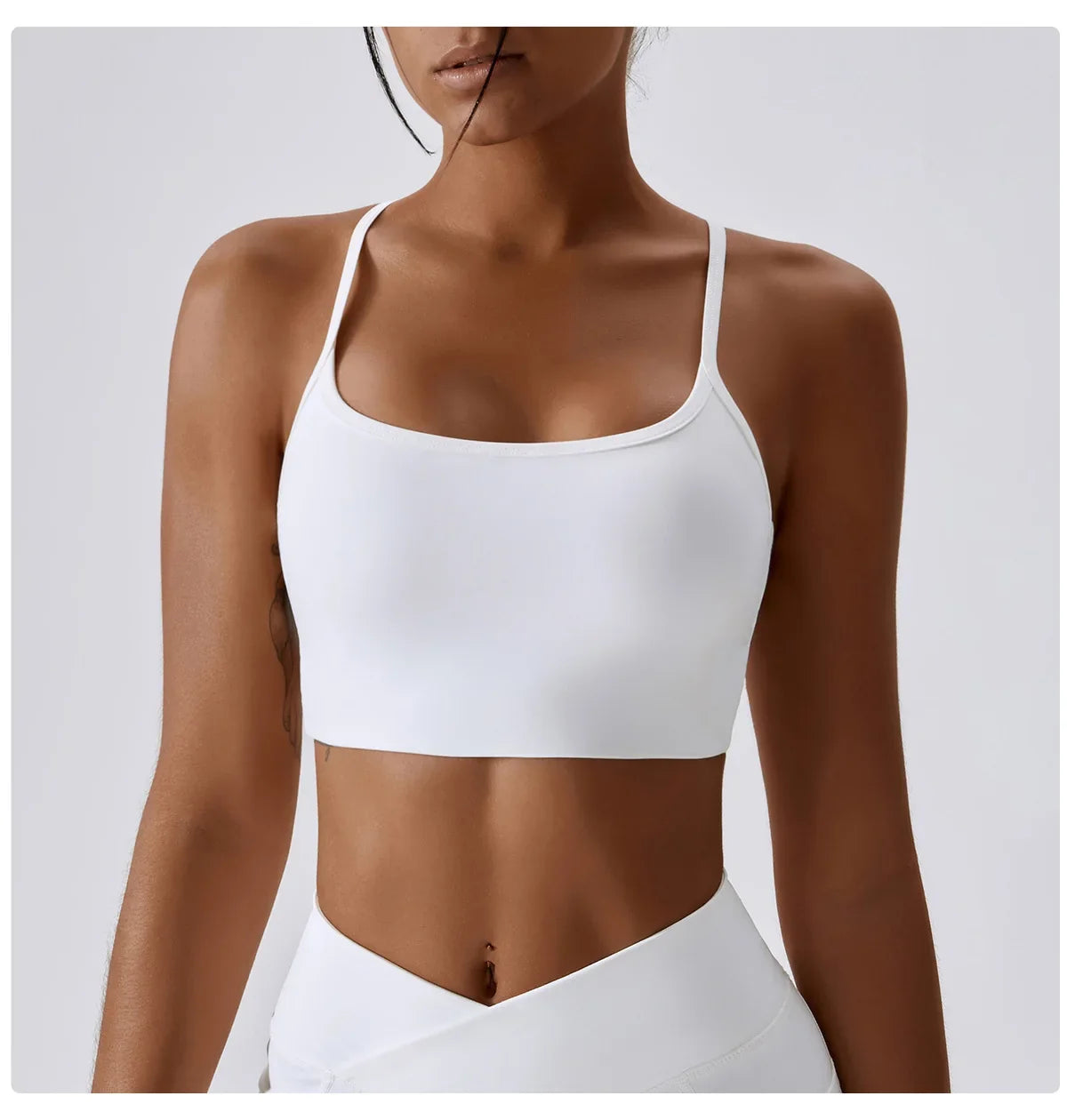 Sexy Cross Sports Bra Gym Top Women Training Running Yoga Bra Stretch Women Sports Underwear Fitness Workout Women Tank Tops