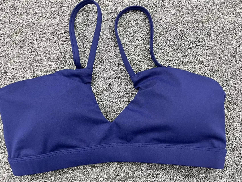 Hearuisavy Summer Gym Top Women Ultra Soft Fabrics Push Up Sports Bra Yoga Clothes Running Breathable Workout Fitness Underwear