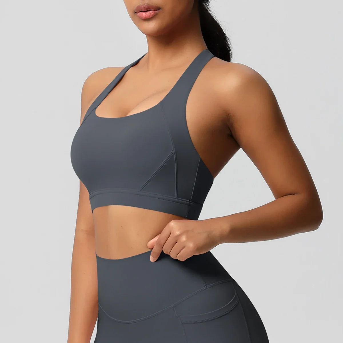 Women Fitness Yoga Bras Sexy Sling Beauty Back Fitness Push Up Sports Women Underwear Running Crop Top Yoga Clothes