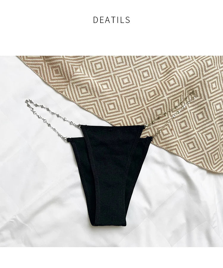 Hot Sexy Girls Thong Women Panties Letter Rhinestones G String Briefs Diamonds Erotic Underwear Low Waist Female Intimates
