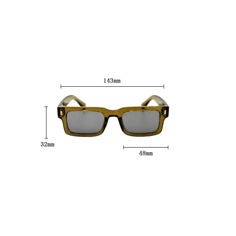 Fashion Sunglasses For Men Vintage Glasses Retro Square Sunglasses Women Trendy And Fashionable Gafas De Sol Hombre Zonnebril