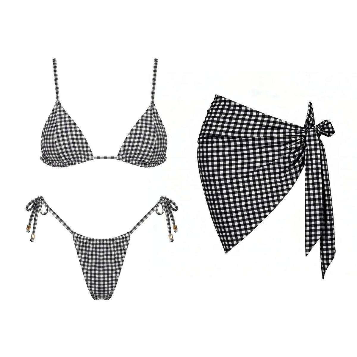 2026 2Pcs Sexy Women One Piece Swimsuit Female Push Up Swimwear Biquini  High Cut Monokini Solid Swim Suit Bathingsuit Beachwear