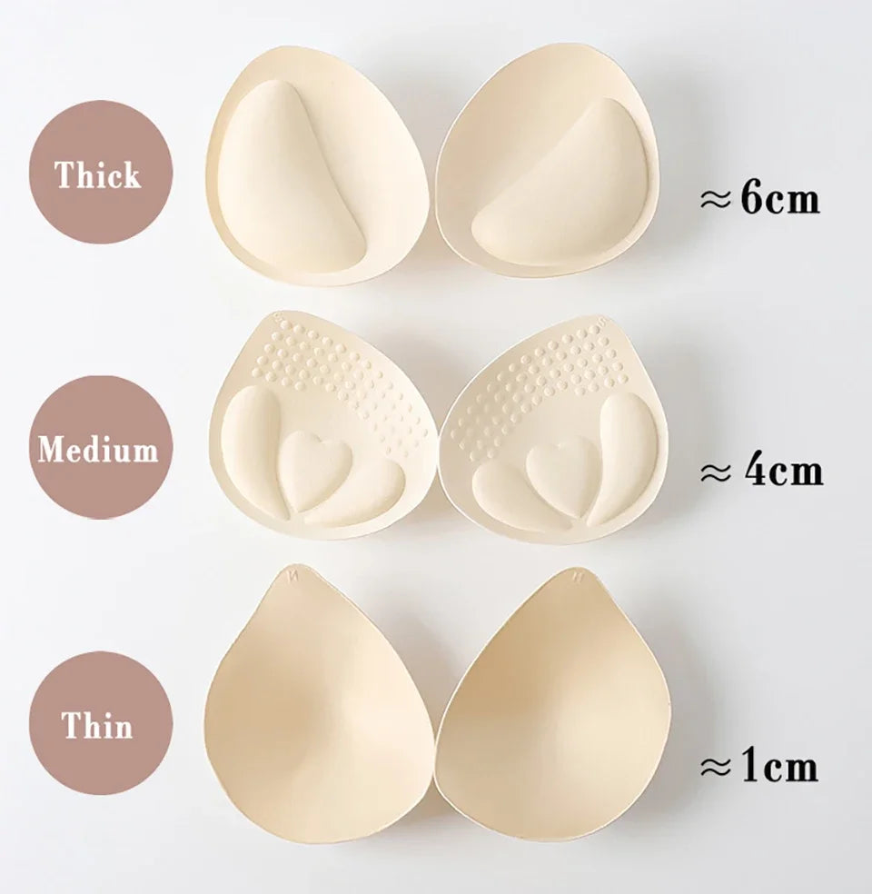 Deep V Jelly Bras Wireless Comfortable Supportive Bra No Underwire Push Up Bralette Seamless Underwear for Women