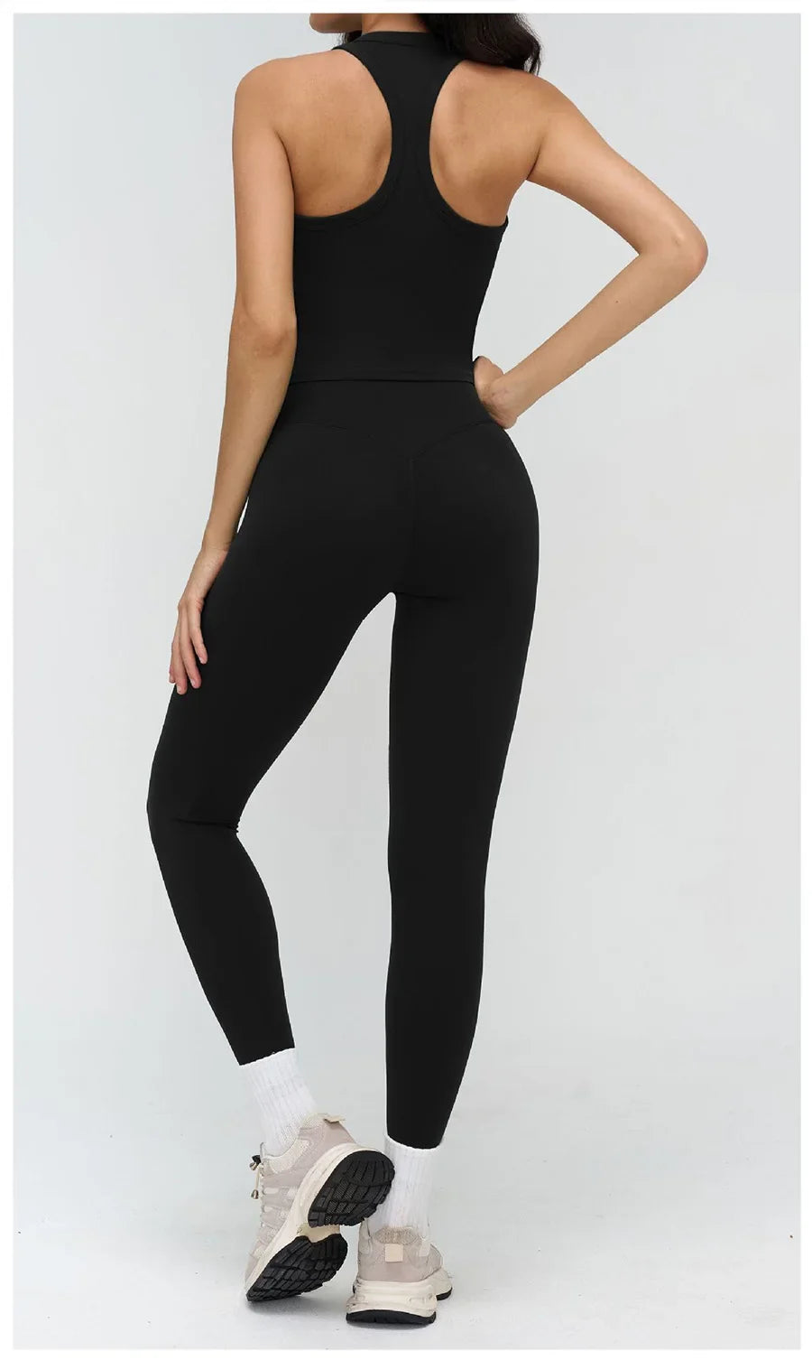 Yoga Clothes Set 2PCS Gym Crop Top Women Outfits Sports Bra High Waist Legging Fitness Suit Running Workout Tracksuit Sportswear