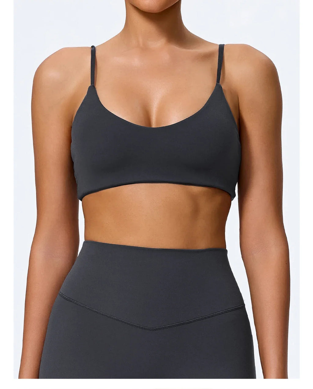 Hearuisavy Summer Super-Soft Women Quick Drying Sports Bra Breathable Gym Workout Top Fitness Underwear Push Up Running Yoga Top