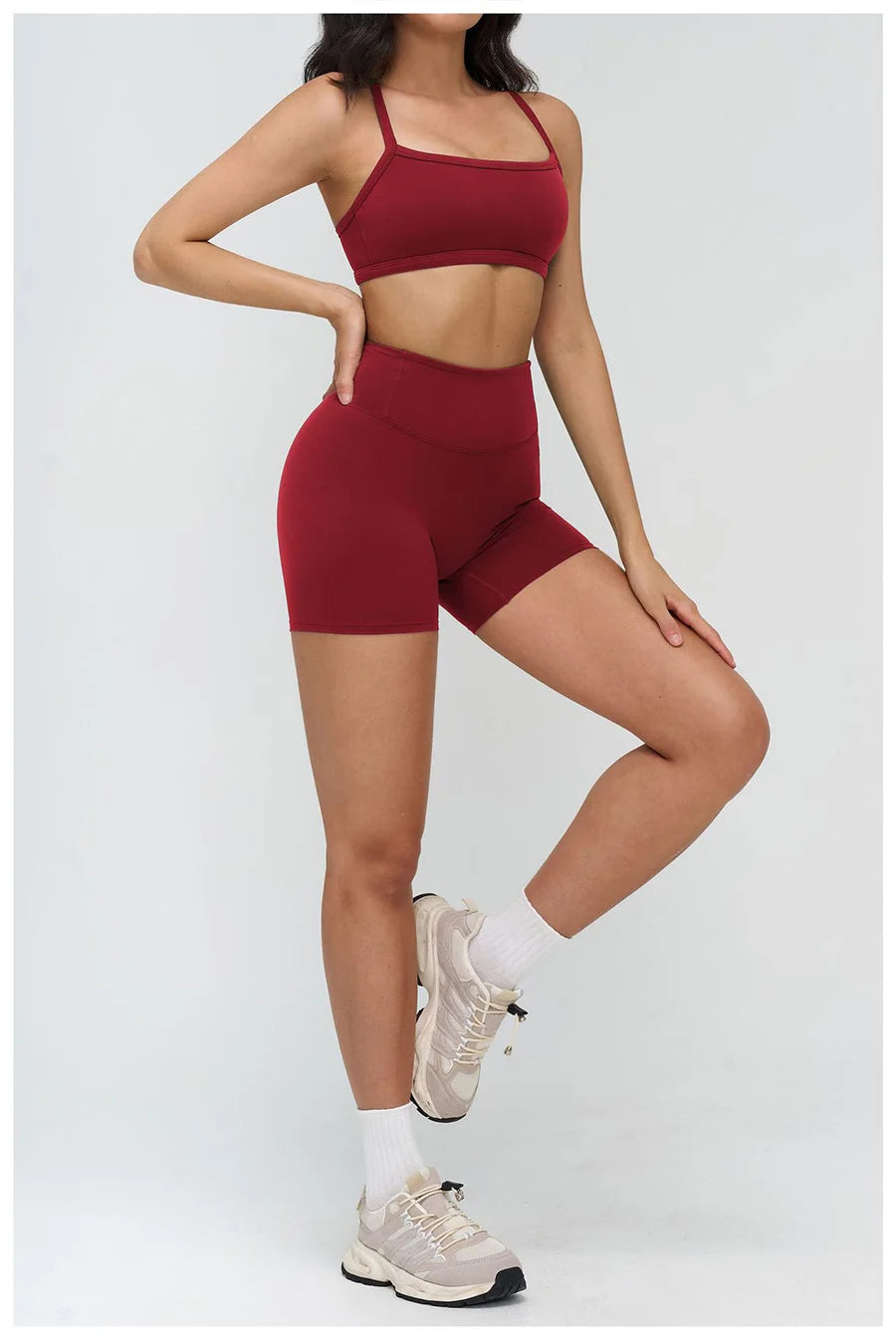 Yoga Clothes Set 2PCS Gym Crop Top Women Outfits Sports Bra High Waist Legging Fitness Suit Running Workout Tracksuit Sportswear
