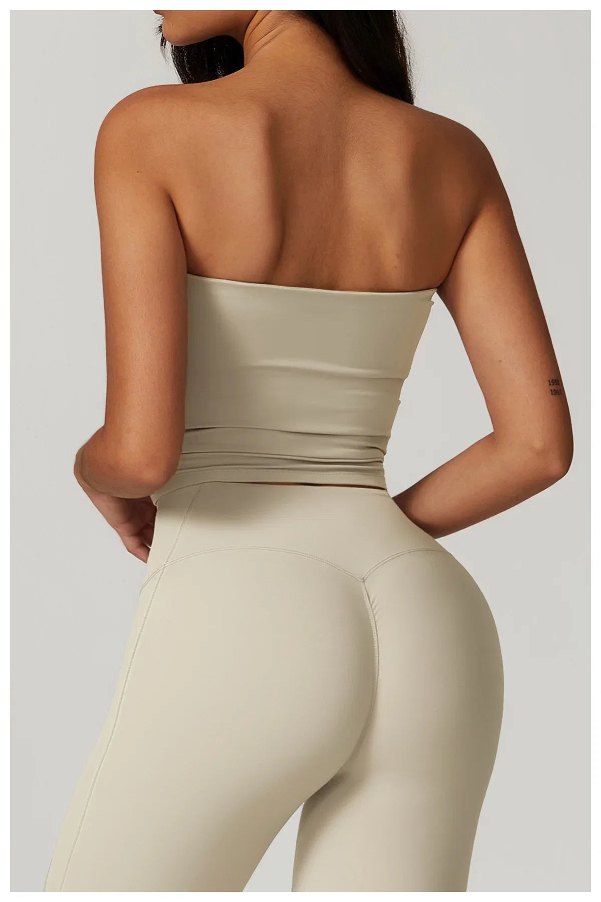 Strapless Yoga Vest for Women Underwear Sexy Beautiful Back Sports Bra for Women's Gym Shock-absorbing Quick Drying Fitness Top