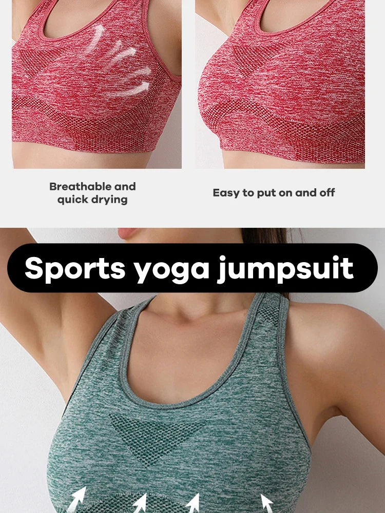 CZGUKE Soutien-gorge Push Up Respirant Pour Femmes, Sous-vêtements De Sport, Course À Pied, Yoga, Fitness