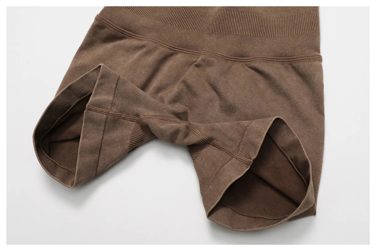 High Waist Yoga Shorts Women Sand Washed Yoga Shorts Workout Shorts Fitness Yoga Lift Butt Fitness Yoga Gym Running Short Pants