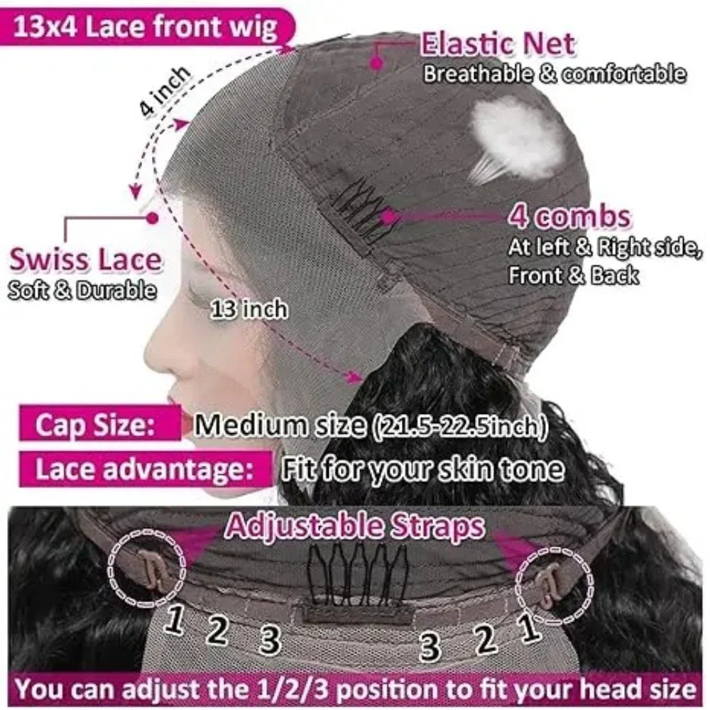 13x4 HD Lace Front Wig for Women Ombre Platinum Blonde with Dark Root Straight Lace Front Wig Human Hair Pre Plucked 200 Density