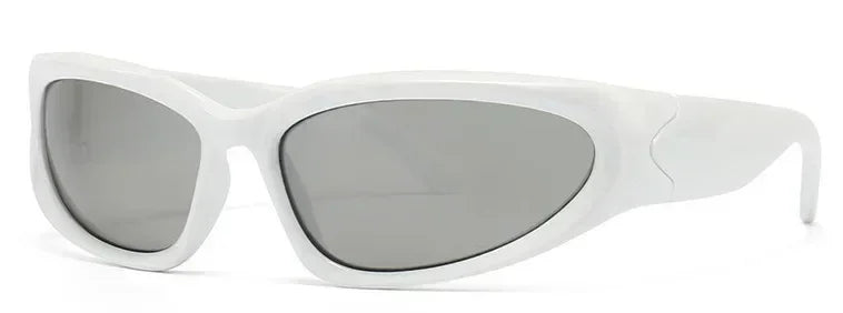 Unique Y2K Designer Luxury Sunglasses Women Rectangle Big Frame Sun Glasses For Men Outdoor UV Protection Classic 2000S Black Sh