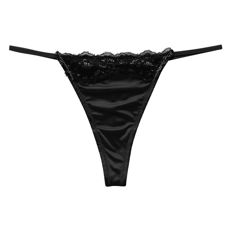 Lace Briefs Girls G string Sexy Panties Women Underwear Hollow Out Thong High Quality Seamless Underpants Lingerie Intimates