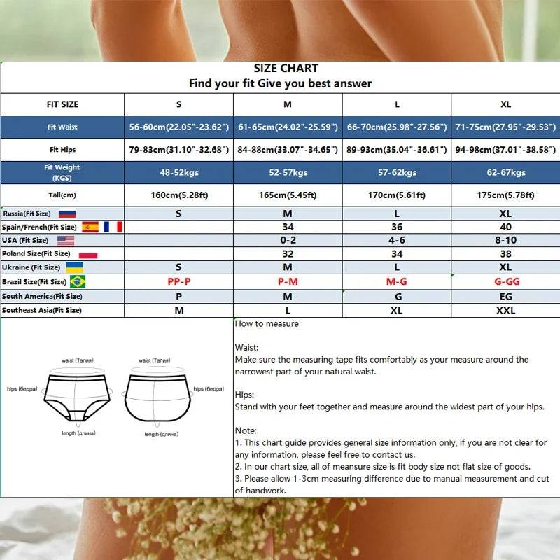 4PCS Lace Bikini Briefs Panties Women's Transparent Lingerie Sexy Female Underpants Floral Lace Perspective Waist Band Briefs