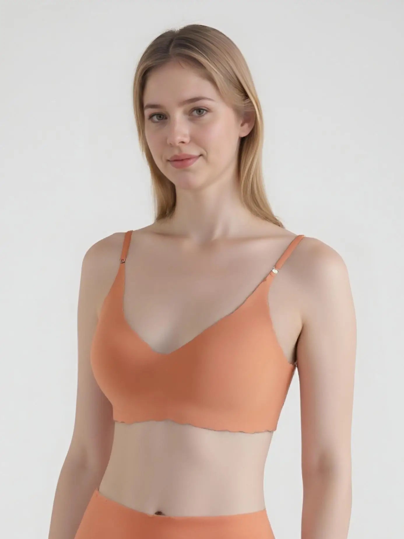4pcs Women's Sexy Backless Push-Up Bra, U-Shape, Adjustable Straps, Seamless Nylon Underwear, High Support, Hand Wash