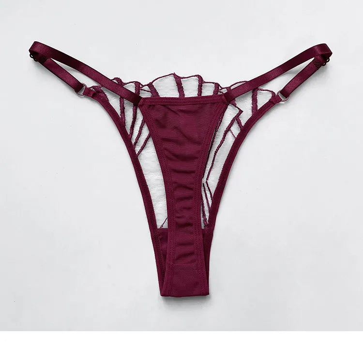 Lace G string Sexy Panties Women Underwear Briefs Thong High Quality Transparent Underpants Lingerie Girls Intimates