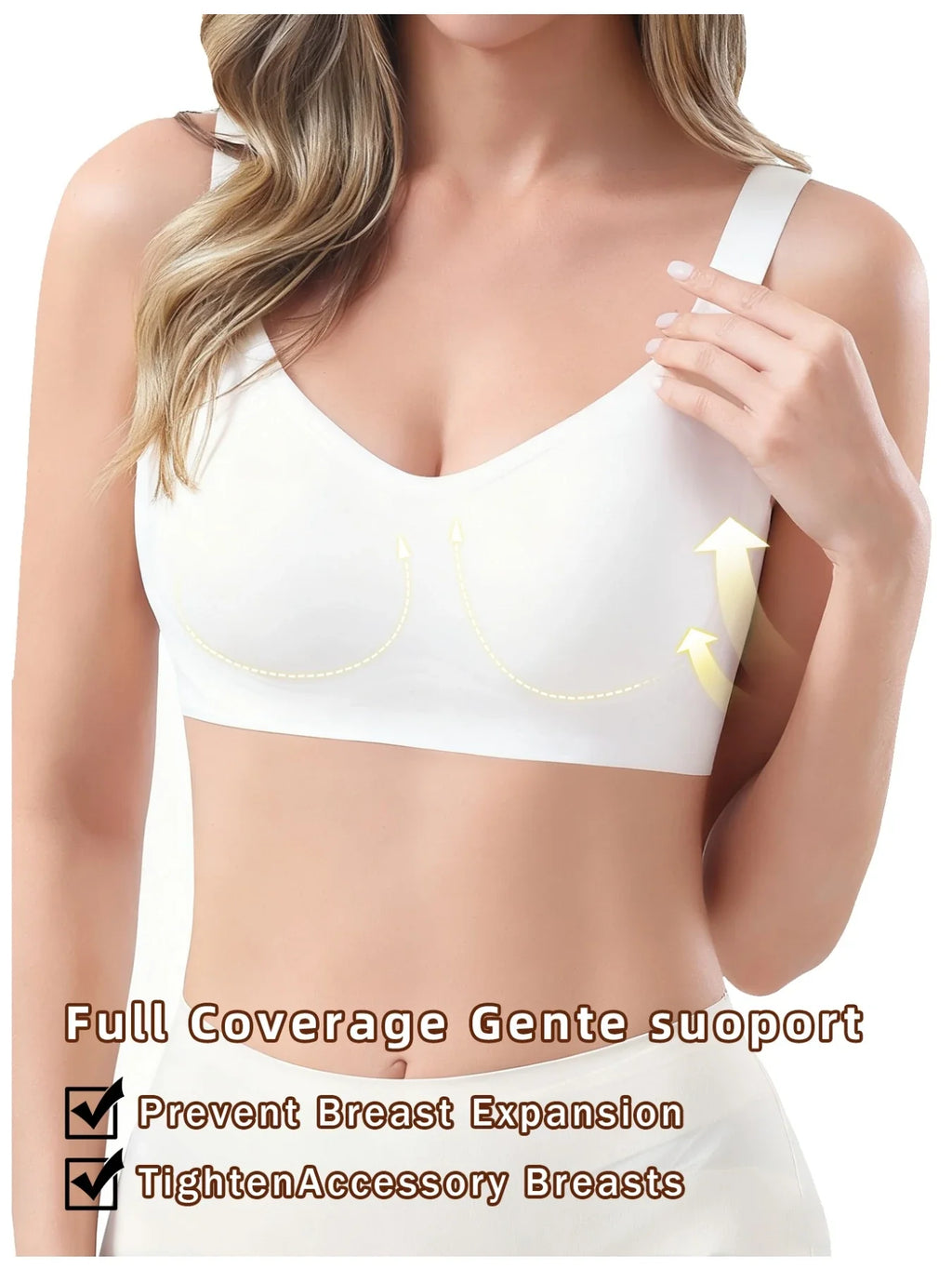 7pack of Color Women's Seamless Wireless Sports Bras Panties Set - Soft Push-Up Design Everyday Basic Lingerie Free Shipping