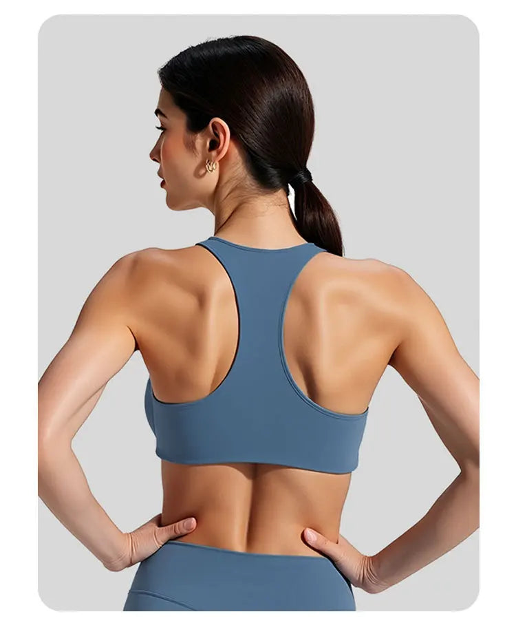 NCLAGEN Softmotion Bralette Sports Bra High Support Women's Gym Clothes Pilates Yoga Tank Tops Y-back Push Up Fitness Underwear