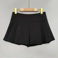 WOMENGAGA Korea Style Sexy Slim High Waist Strap A-line Half Length Skirt Fashion Women Skorts JK Sweet 2023 New  OW3W