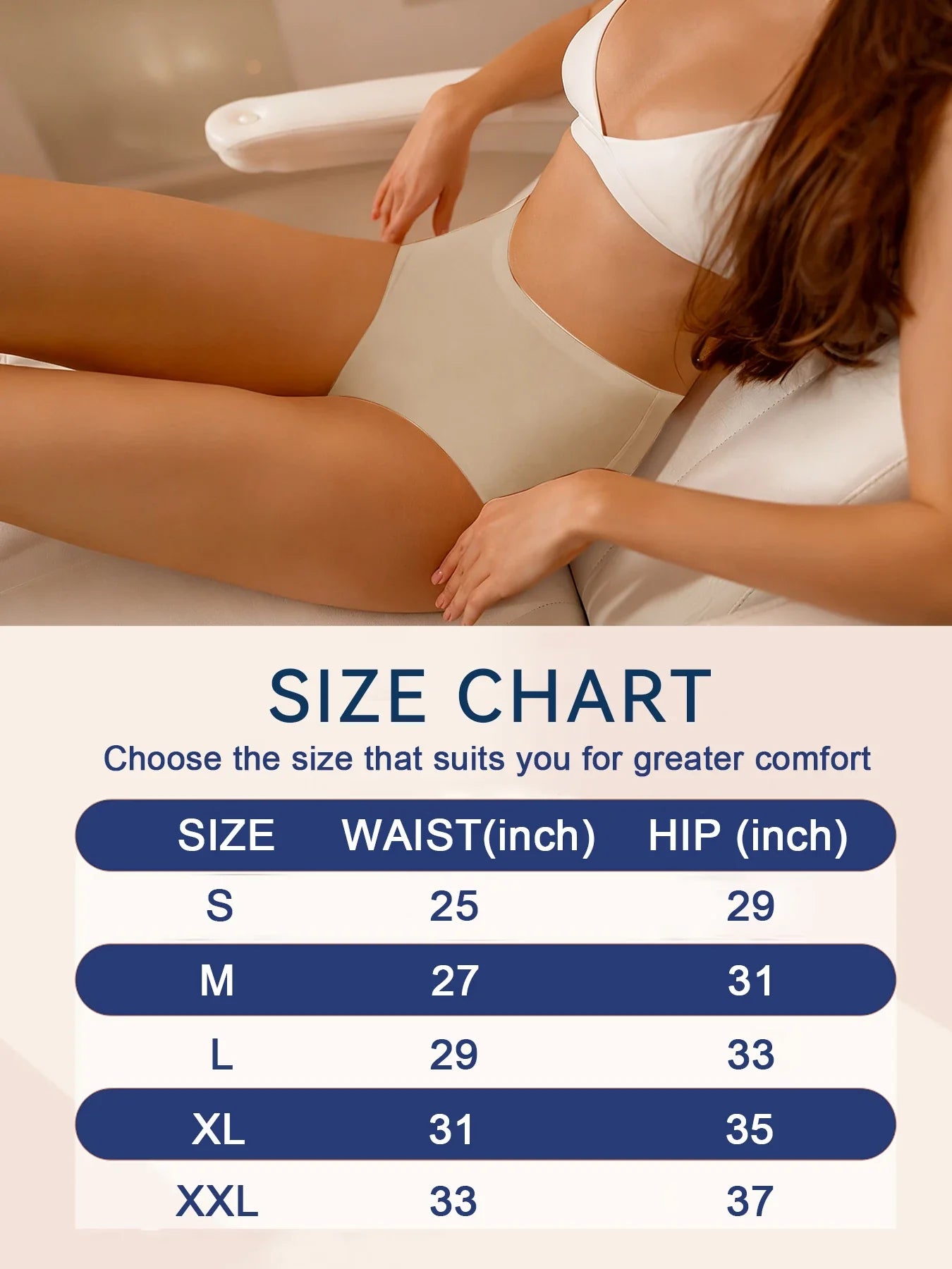 7pcs Bra and Panty Set Women's Lingerie Seamless Push-Up Wireless Bras with Removable Padding Basic Everyday T-Shirt Lingerie