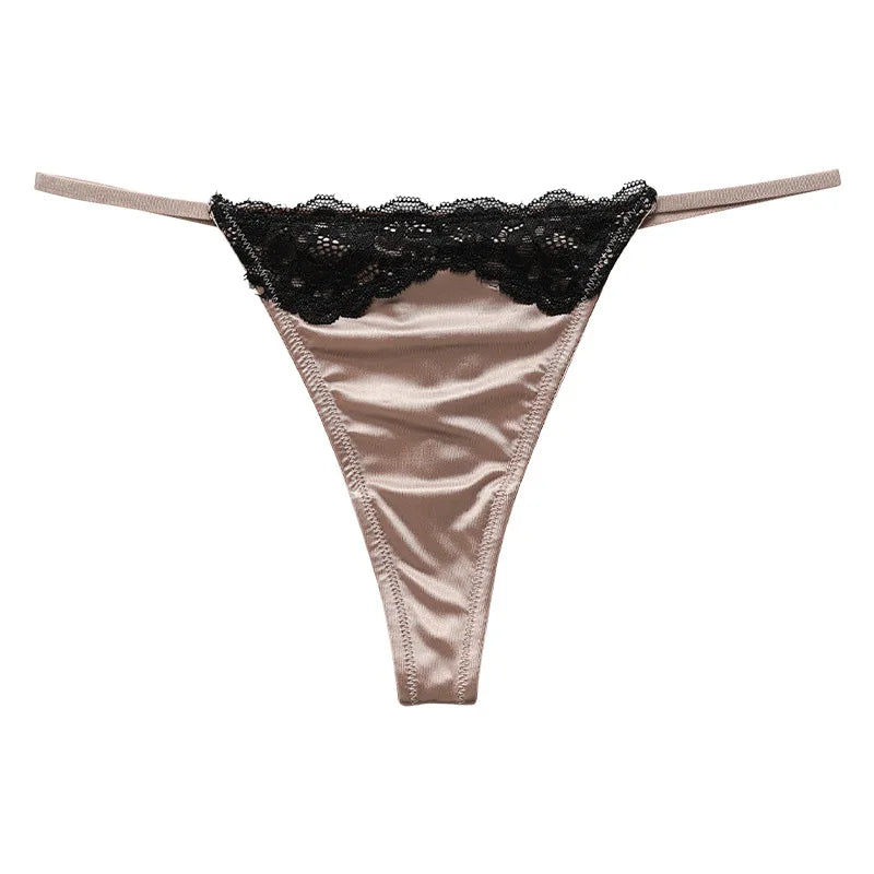 Lace Briefs Girls G string Sexy Panties Women Underwear Hollow Out Thong High Quality Seamless Underpants Lingerie Intimates