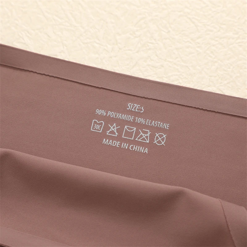 8Pcs/Set Seamless Thong Women Invisible Thin Strap Low Waist High Stretch Flexibility Panties Sexy Underwear Briefs T-back