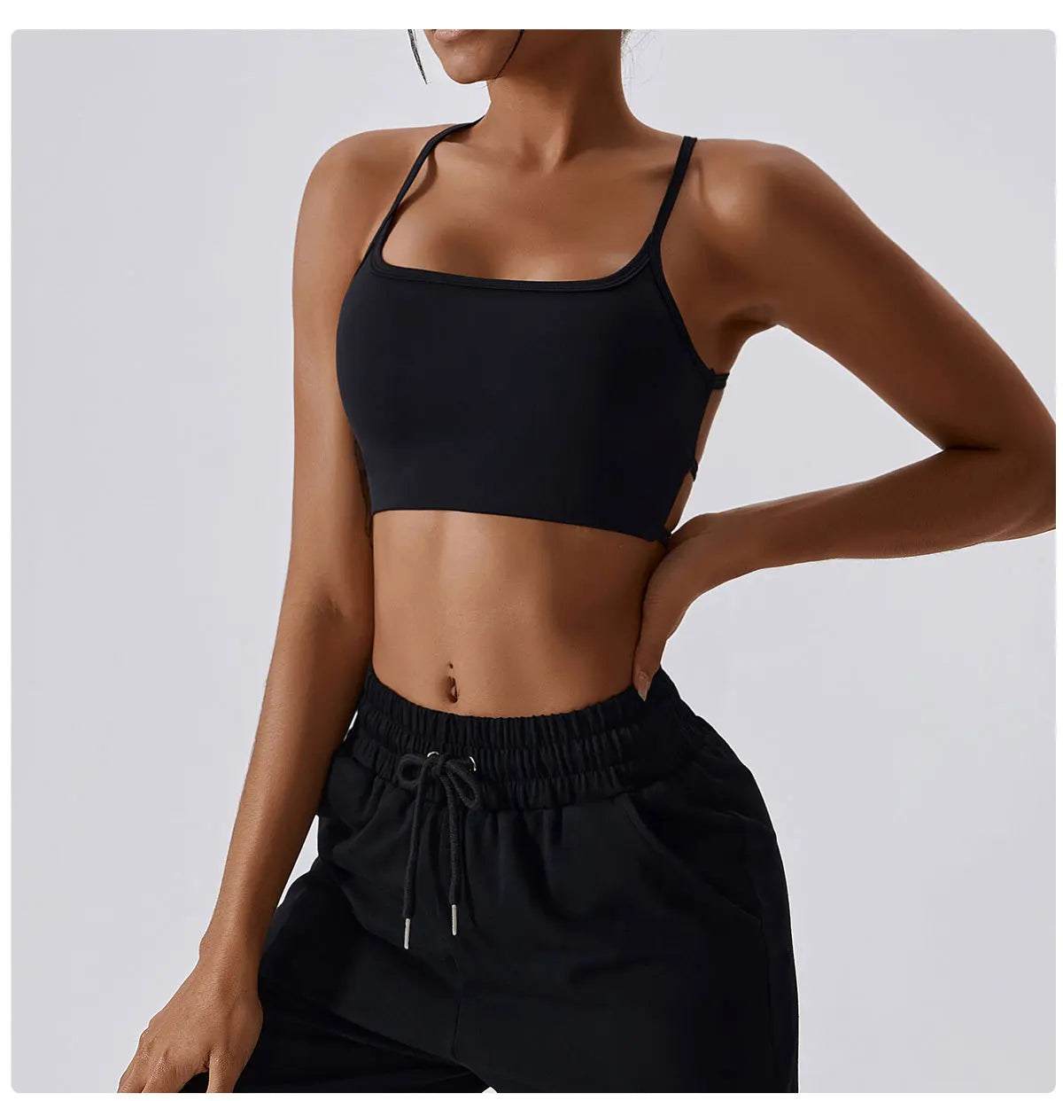 Sexy Cross Sports Bra Gym Top Women Training Running Yoga Bra Stretch Women Sports Underwear Fitness Workout Women Tank Tops