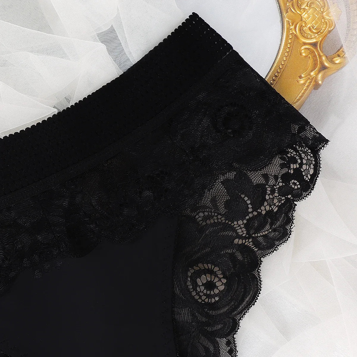 1pcs Fashion Style Elegant Women's Panties Low Waist Floral  Sexy Lingerie Comfortable Female Underpants Hot Sale Lady Briefs