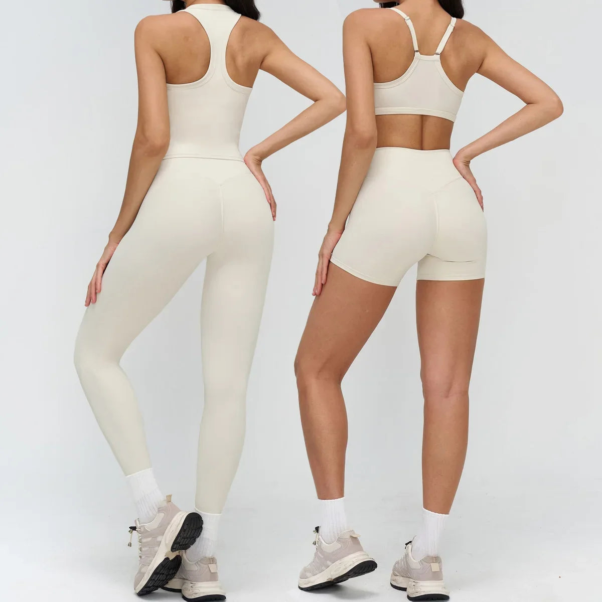 Yoga Clothes Set 2PCS Gym Crop Top Women Outfits Sports Bra High Waist Legging Fitness Suit Running Workout Tracksuit Sportswear