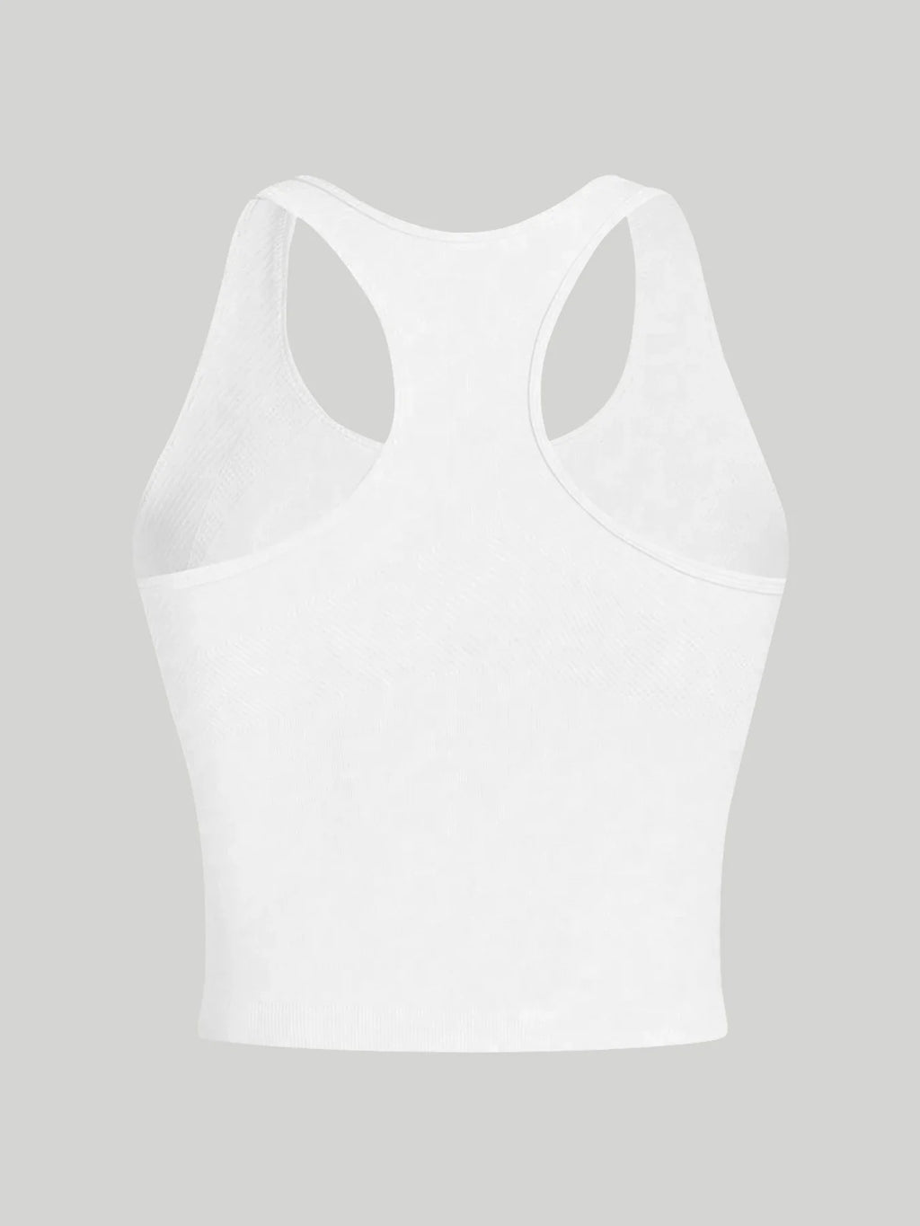 3 Piece Yoga Vest Women Gym Sports Racerback Crop Tops Seamless Streetwear Rib Knit Workout BreathableTank Top Female