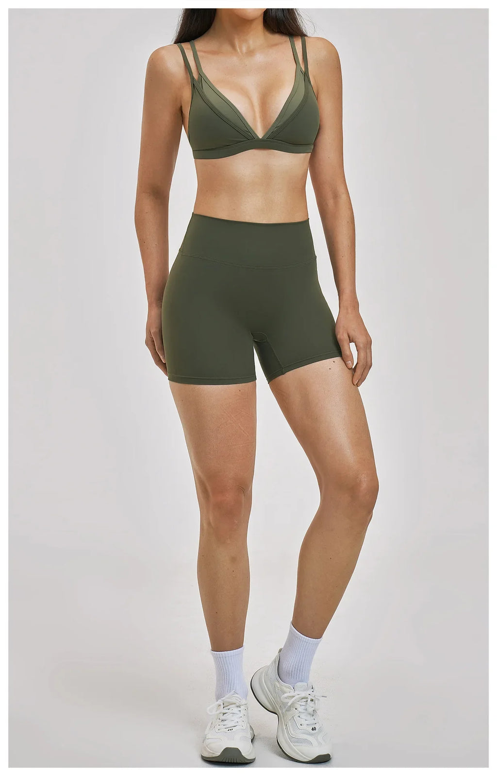 2 Piece Yoga Set Women's Tracksuit Athletic Wear Gym Clothes Female Workout Push Up Clothes Sports Bra Leggings Suit Fitness Set