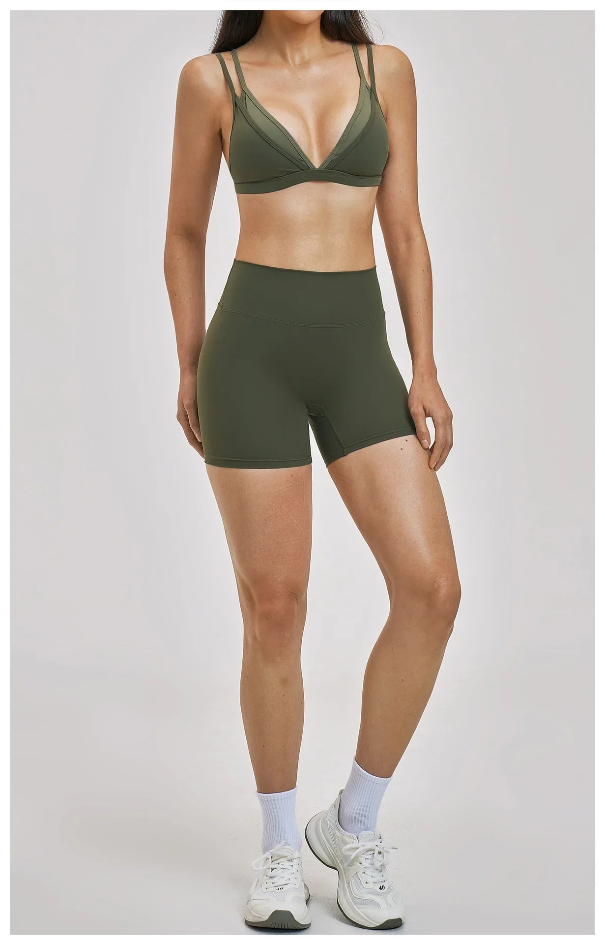 2 Piece Yoga Set Women's Tracksuit Athletic Wear Gym Clothes Female Workout Push Up Clothes Sports Bra Leggings Suit Fitness Set