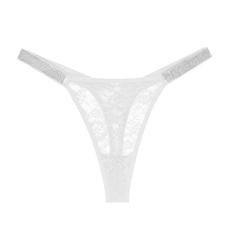 1pcs 2025 Low Rise Sexy Lace Women G-string Sexy Lingerie Comfortable Soft Lady Thongs Erotic Elegant Female Underwear Panties