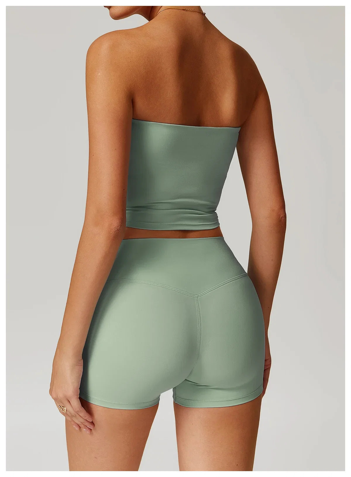 Strapless Yoga Vest for Women Underwear Sexy Beautiful Back Sports Bra for Women's Gym Shock-absorbing Quick Drying Fitness Top