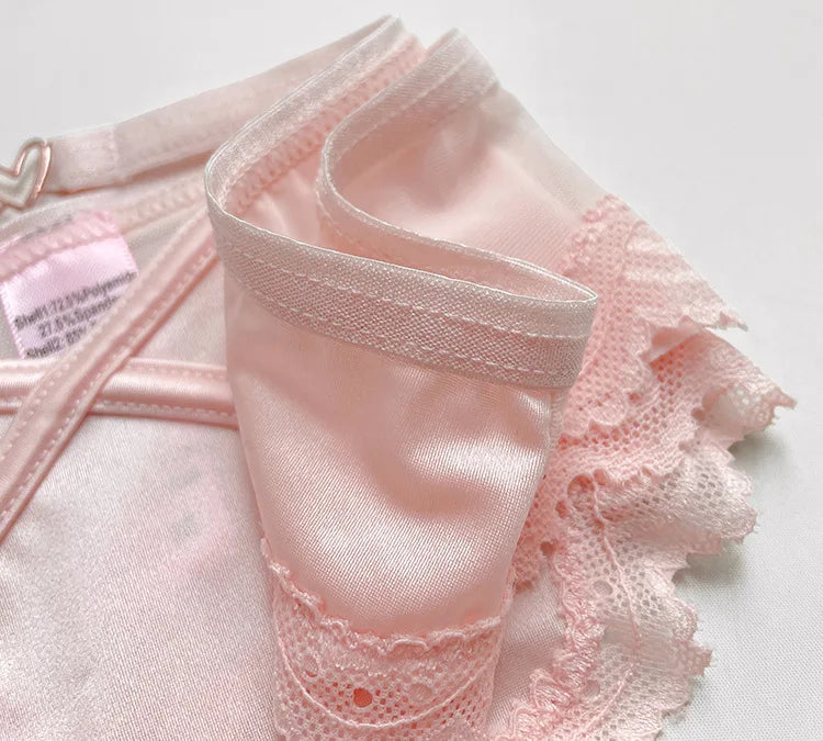 Heart Metal Sexy G String Underwear Women Panties T-Back Briefs Female Lingerie Transparent Erotic Girls Thongs Bikini