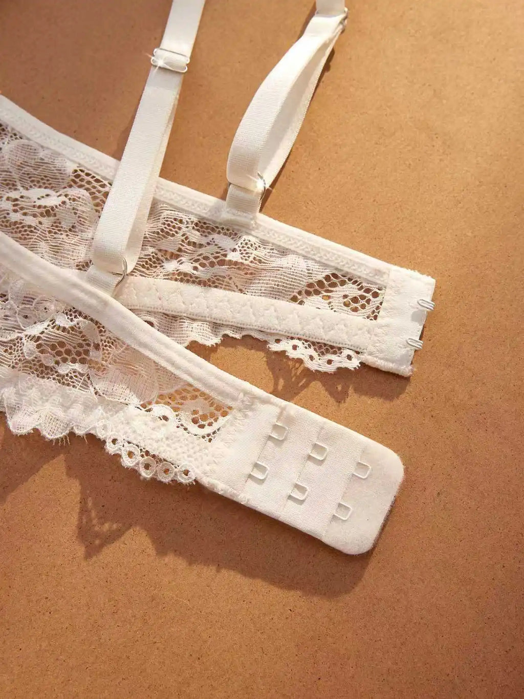 Sexy Lace Floral Underwear Set Women's Ultra-Thin Bra Set 2-Piece Bra And Panties Combo for Ladies
