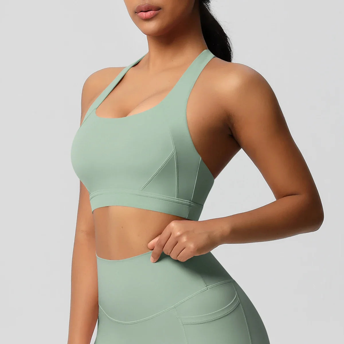 Women Fitness Yoga Bras Sexy Sling Beauty Back Fitness Push Up Sports Women Underwear Running Crop Top Yoga Clothes