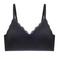 New Top Lace Seamless Women's Underwear Small Chest Gathered Non-slip No Steel Ring Sexy Sling Beautiful Back Bra Thin Section
