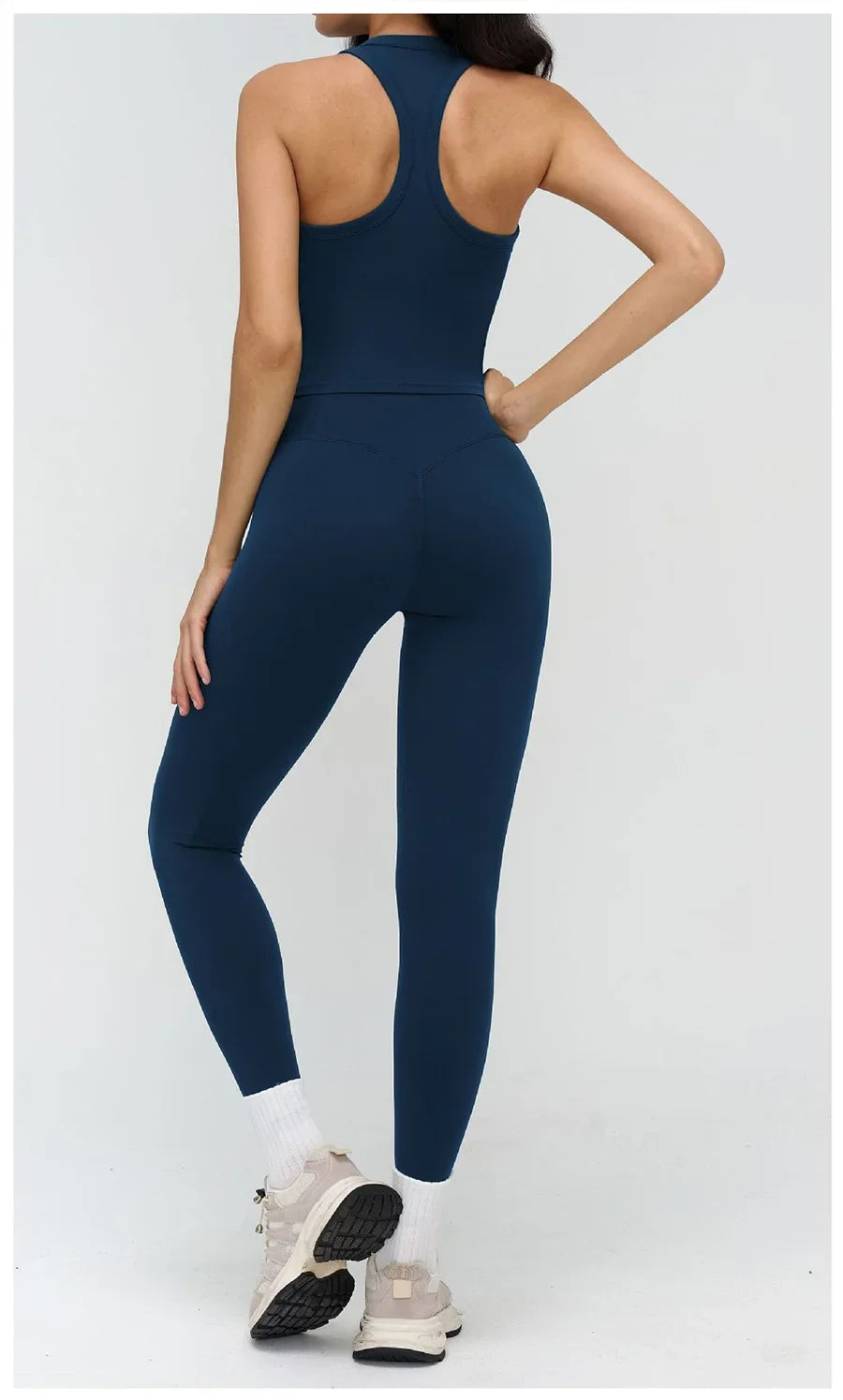 Yoga Clothes Set 2PCS Gym Crop Top Women Outfits Sports Bra High Waist Legging Fitness Suit Running Workout Tracksuit Sportswear