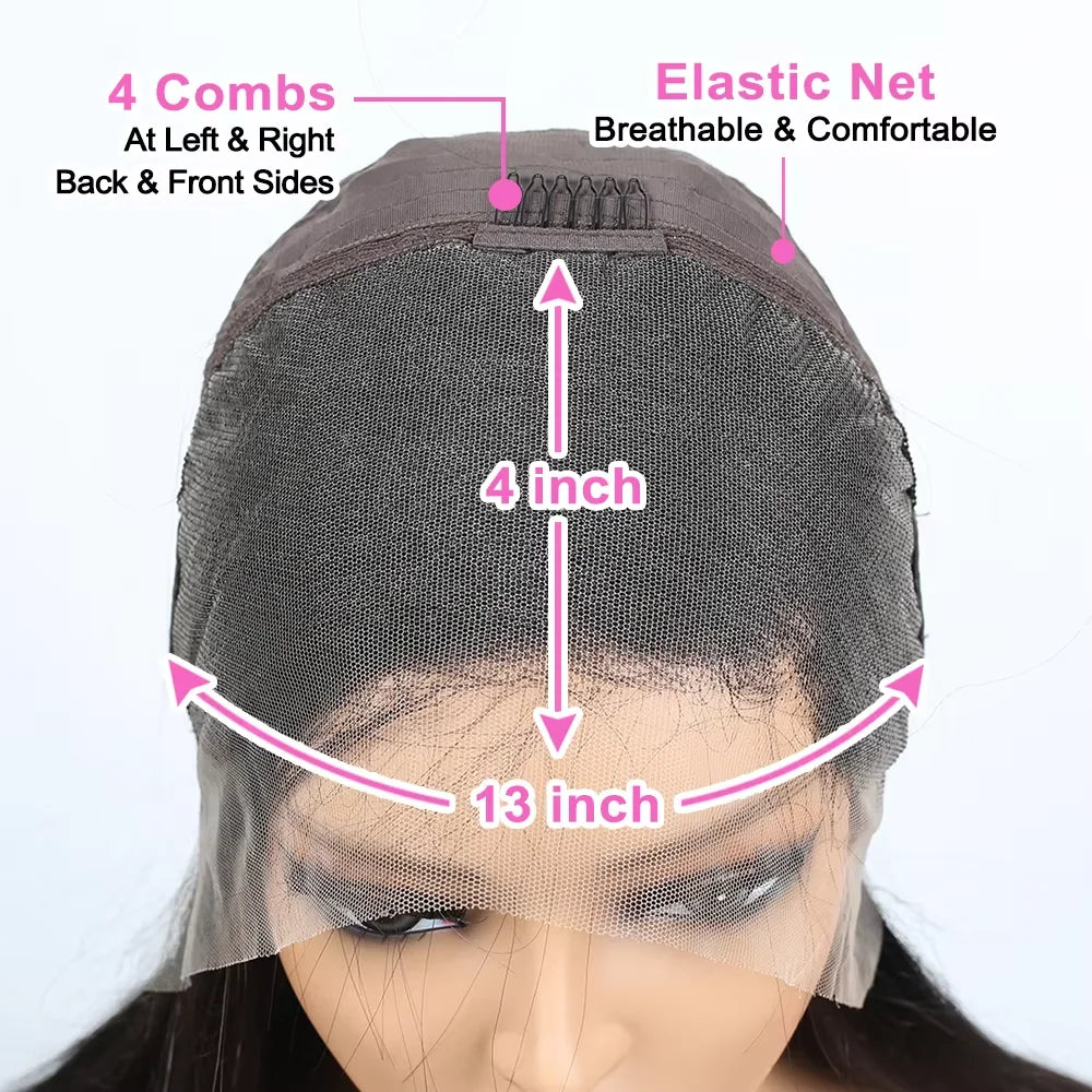 Curly Human Hair Pre Plucked Short BOB Wig 200% Density 13x4 HD Lace Front Wig Human Hair Deep Wave Brazilian Lace Frontal Wig