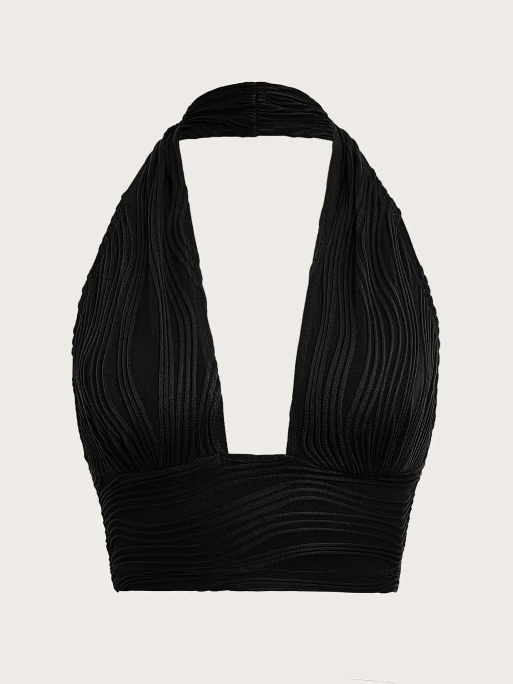 Sexy Solid Backless Crop Halter Top Women Summer 2024 Y2K Clothes Grunge High Street Style Club Sleeveless Cami Top Streetwear