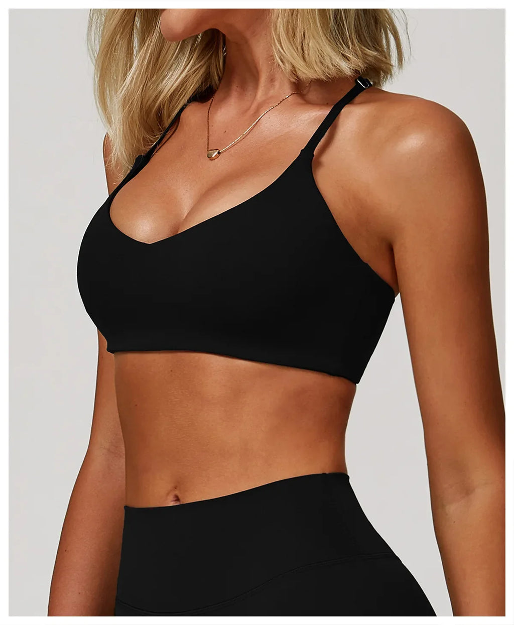 Sports Bra High Lmpact Sports Bra Sexy Yoga Fitness Top Women Sports Underwear Push-Up Bra Sportswear Workout Sports Top Female
