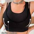 1Pcs Tank Top Women Gym Women Corset Sports Bra Push Up Crop Top Fitness Breathable Sexy Camisole Running Athletic Sportswear