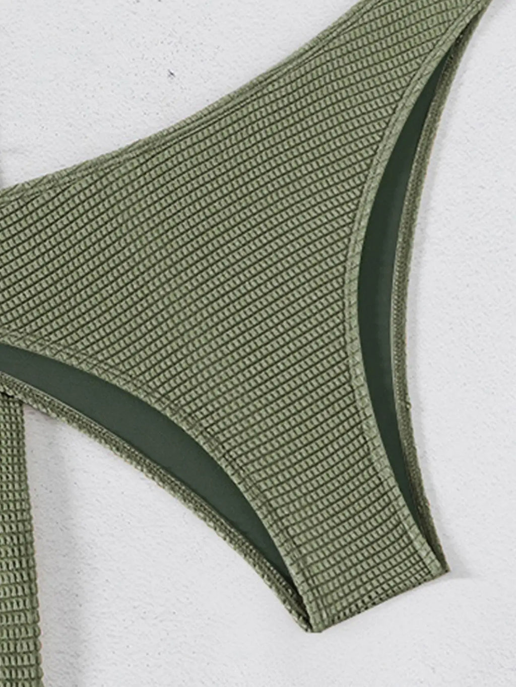 Sexy Bandeau Bikini Women Coffee Metal Water Droplet Ornament Push Up Mesh Skirt 3 Piece Swimsuit Beach Bathing Suit Swimwear