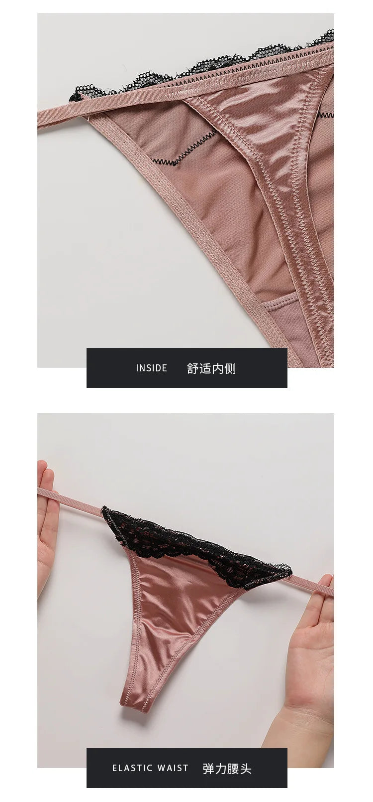 Lace Briefs Girls G string Sexy Panties Women Underwear Hollow Out Thong High Quality Seamless Underpants Lingerie Intimates