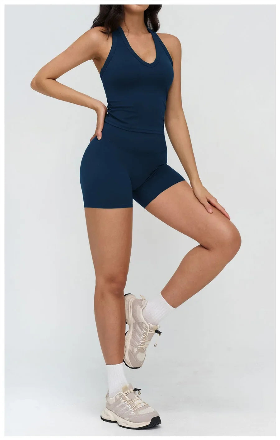 Yoga Clothes Set 2PCS Gym Crop Top Women Outfits Sports Bra High Waist Legging Fitness Suit Running Workout Tracksuit Sportswear